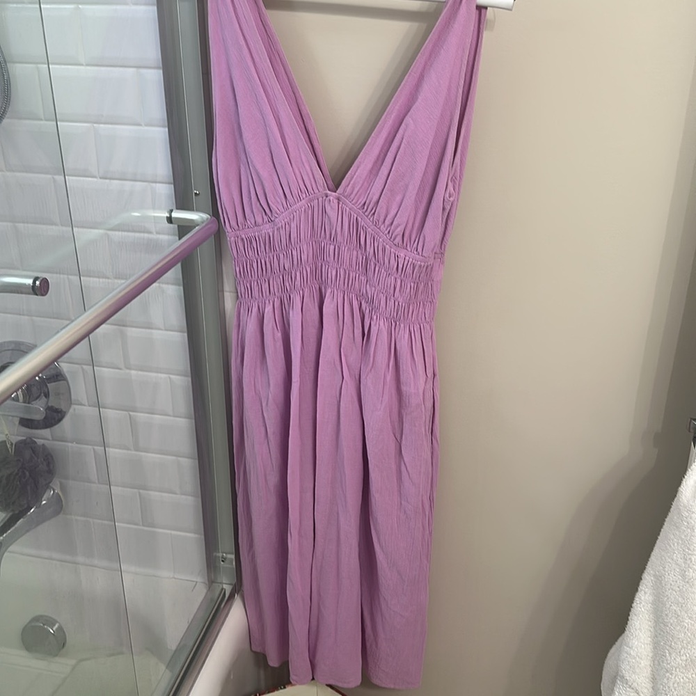 CIAO LUCIA CAPA DRESS LILAC - Picture 8 of 12